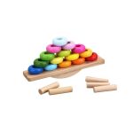 Classic World Дървена игра за подреждане и баланс - Image 3