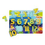 Classic World Дървен пъзел с числа - Image 3