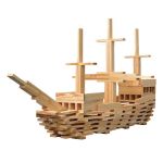 Classic World Дървени строителни блокчета, 250 броя