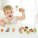 Classic World Дървени фигурки за нанизване, Горски обитатели - Image 3