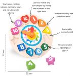 Classic World Дървен часовник, Tic tac - Image 3