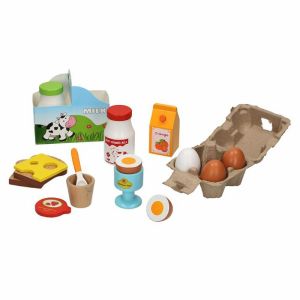 Lelin Toys Комплект с хранителни продукти, Закуска