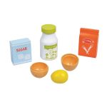 Lelin Toys Детски дървен миксер с продукти - Image 3