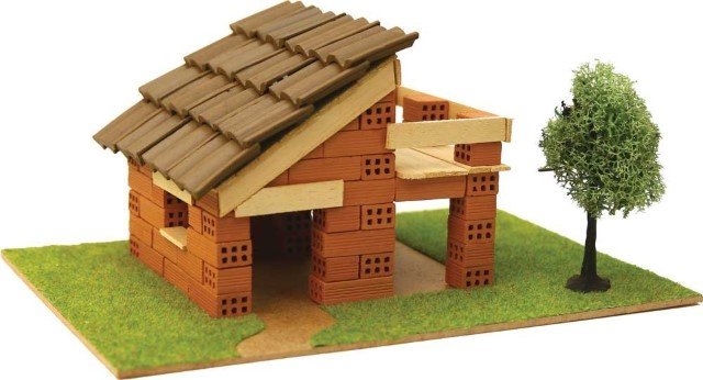 40113 Domus Kits Макет с мини тухли, Къща I