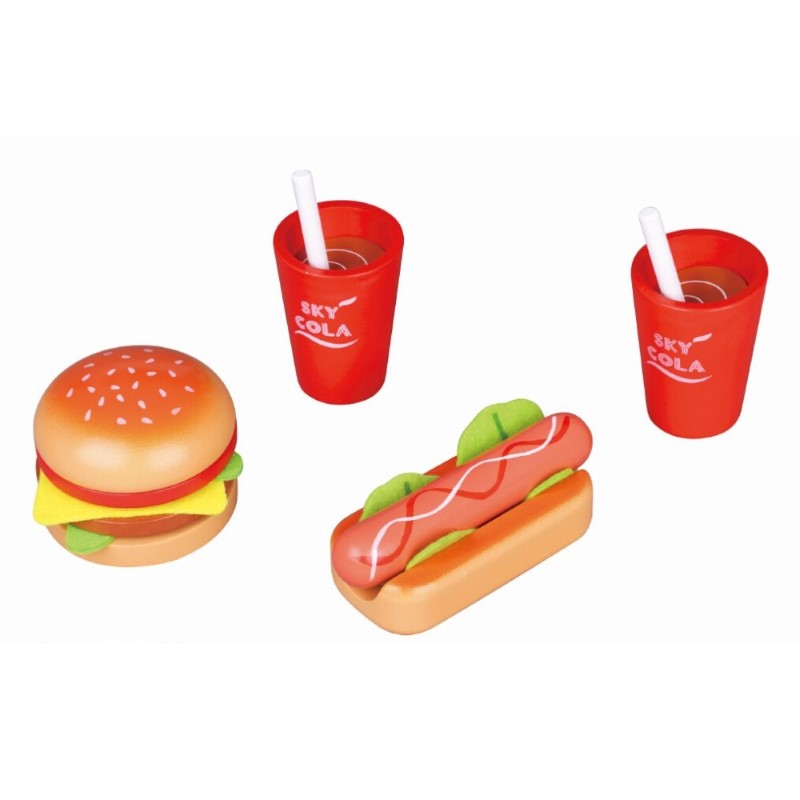 detski-komplekt-za-obyad-lelin-40152 Lelin Toys Детски комплект, Обяд за двама