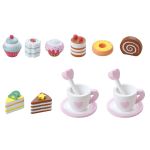 Lelin Toys Детски сервиз за кафе и поднос със сладкиши - Image 2