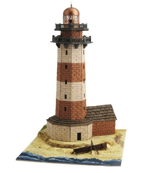 diorama-domus-kits-40211 Domus Kits Макет с мини тухли, Средиземноморски фар