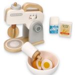 Детски дървен миксер с продукти Lelin Toys