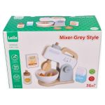 Lelin Toys Детски дървен миксер с продукти - Image 4