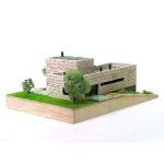 Domus Kits Макет с мини тухли, Модерна къща
