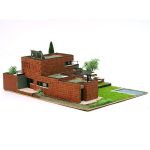 Domus Kits Макет с мини тухли, Модерна къща, Испания - Image 2