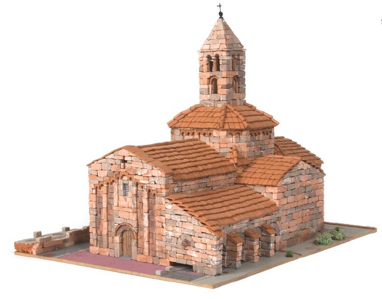 domus-kits-maket-s-tuhlichki-tzyrkva-40802 Domus Kits Макет с мини тухли, Църква Sta. Maria d´Egara