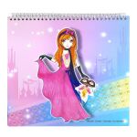 Folia Книжка за рисуване с шаблони, Модерни момичета - Image 7