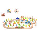 Classic World Дървено влакче с релси