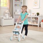 Melissa & Doug Дървена количка за кукли - Image 3