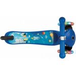 Globber Детска тротинетка със светещи гуми, синя - Image 2