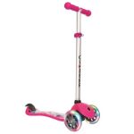 Globber Тротинетка със светещи гуми, розова