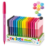 Carioca Дисплей с цветни химикалки, 120 броя