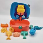 Woopie: Детско куфарче с аксесоари за пясък, Хипопотам - Image 4