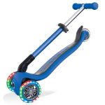 Globber Сгъваема тротинетка със светещи колела, Junior, синя - Image 7