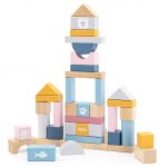 Дървен конструктор в пастелни цветове, Viga toys - Image 2