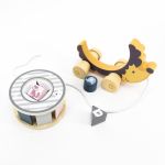 Таралеж с въженце и сортер с формички - Viga Toys - Image 4