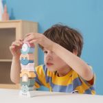 Дървена кула игра за баланс Polar B - Viga Toys - Image 7