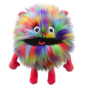 Плюшено цветно чудовище за куклен театър, 35 см - The Puppet Company