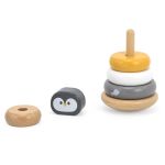 Дървена игра с рингове Пингвин, Viga Toys - Image 2