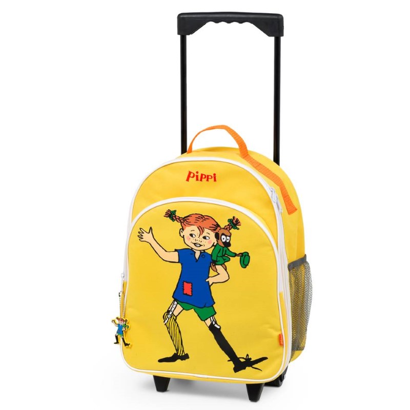 44376300-ranitza-s-koleltza-pipi-dylgoto-chorapche-micki-pippi Детска раница на колелца, Пипи Дългото чорапче, жълта - Pippi