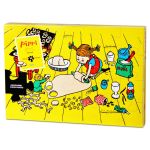 Дървен пъзел, Пипи Дългото чорапче, 24 части - Pippi