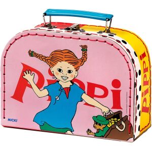 Детско куфарче Пипи Дългото чорапче, розово - Pippi