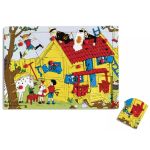 Pippi Дървен пъзел с дръжки Пипи Дългото чорапче - Image 2