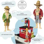 Pippi Комплект фигурки Пипи, Пиратите Джим и Бък - Image 2