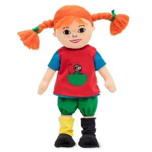 Говореща мека кукла Пипи Дългото чорапче, 40 см - Pippi