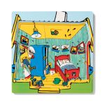 Pippi Дървен пъзел Пипи Дългото чорапче, трислоен - Image 5