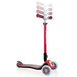Globber Тротинетка Elite Prime със светещи колела, червена - Image 2