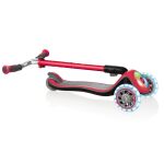 Globber Тротинетка Elite Prime със светещи колела, червена - Image 5