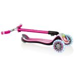 Globber Тротинетка Elite Prime със светещи колела, розова - Image 5