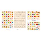 Дървена игра за сортиране на плодове, зеленчуци и животни - Viga Toys - Image 2