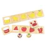 Дървена игра с цветни плочки, Viga Toys - Image 2