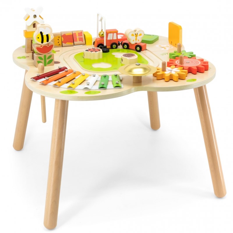 446570-interaktivna-masichka-viga-1 Дървена интерактивна маса за игра - Viga Toys