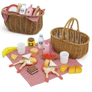 Детска кошница за пикник с продукти - Viga Toys