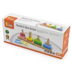 Дървен сортер с геометрични форми, Viga Toys - Image 3