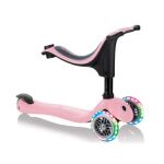 Globber Детска тротинетка с родителски контрол, Go Up Sporty Lights, 4 в 1, розова - Image 2