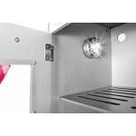 Malatec Детска дървена кухня с LED светлини и аксесоари, бяла - Image 4