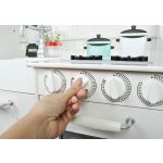 Malatec Детска дървена кухня с хладилник и аксесоари, голяма - Image 7