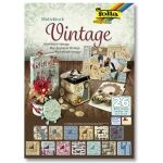 Folia Блокче с дизайнерска хартия за декорация, Винтидж