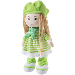 Мека кукла със зелена шапчица, серия Poupetta, 30 см