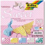 Folia Блокче с цветни хартии за оригами, SWEET